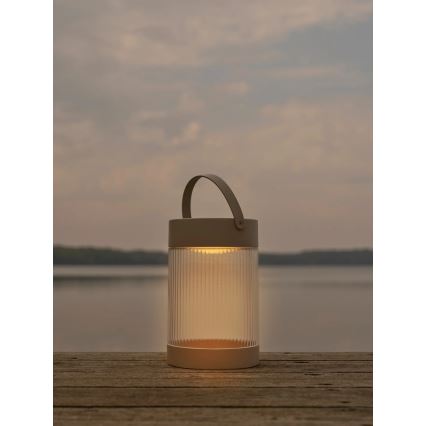 Nordlux - LED päikeselamp COUPAR LED/3,2W/3,7V beež