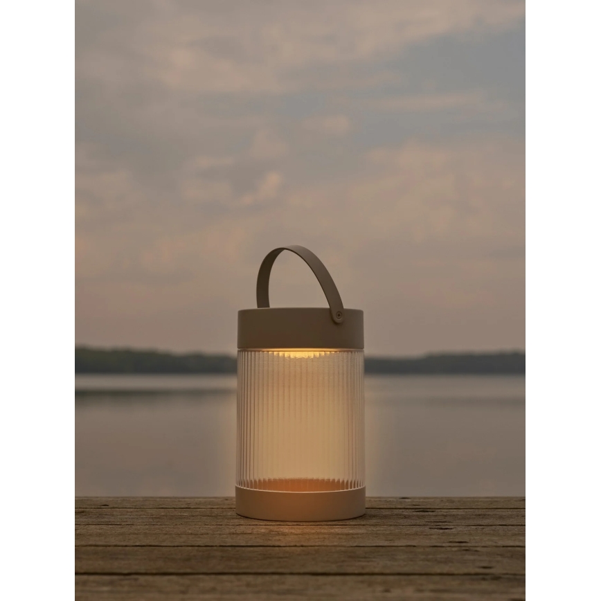 Nordlux - LED päikeselamp COUPAR LED/3,2W/3,7V beež