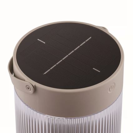 Nordlux - LED päikeselamp COUPAR LED/3,2W/3,7V beež