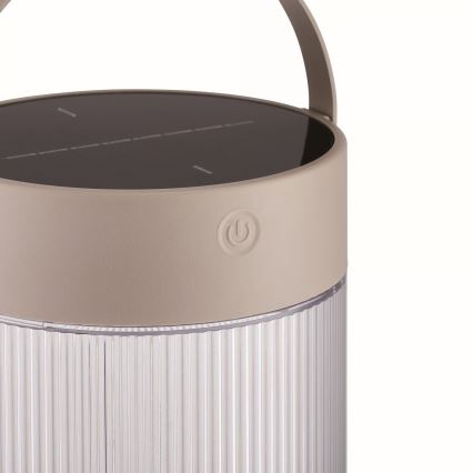 Nordlux - LED päikeselamp COUPAR LED/3,2W/3,7V beež