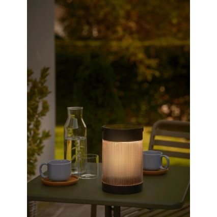 Nordlux - LED päikeselamp COUPAR LED/3,2W/3,7V must