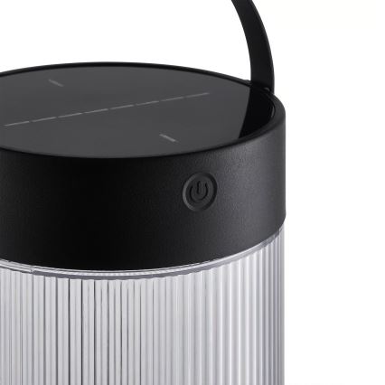 Nordlux - LED päikeselamp COUPAR LED/3,2W/3,7V must