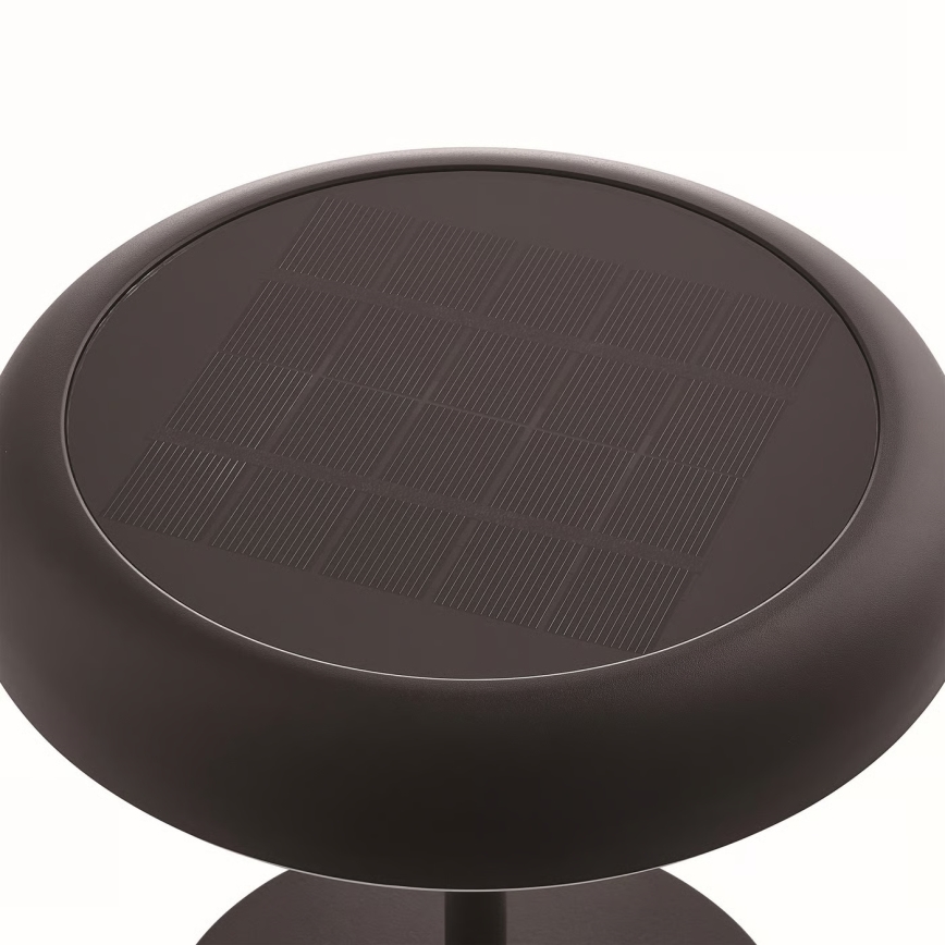 Nordlux - LED päikeselamp ELMER LED/2W/3,7V IP44 must