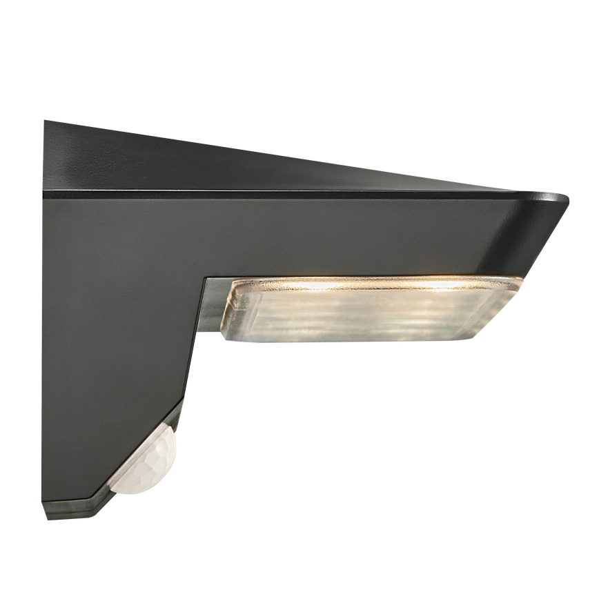 Nordlux - LED Päikesepaneeliga seinavalgusti koos anduriga AGENA LED/5W/3,7V IP44 2200 mAh