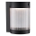 Nordlux - LED Päikesepaneeliga seinavalgusti koos anduriga COUPAR LED/3,2W/5V 3000K IP44 1800 mAh must