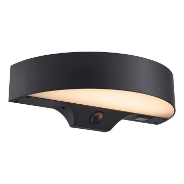 Nordlux - LED Päikesepaneeliga seinavalgusti koos anduriga MONAY LED/5W/5V 3000K IP44