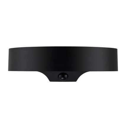 Nordlux - LED Päikesepaneeliga seinavalgusti koos anduriga MONAY LED/5W/5V 3000K IP44 2000 mAh must