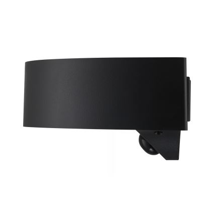 Nordlux - LED Päikesepaneeliga seinavalgusti koos anduriga MONAY LED/5W/5V 3000K IP44 2000 mAh must