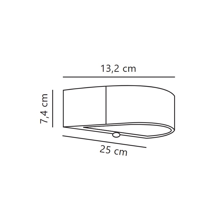 Nordlux - LED Päikesepaneeliga seinavalgusti koos anduriga MONAY LED/5W/5V 3000K IP44 2000 mAh must