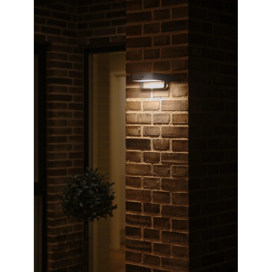 Nordlux - LED-päikesepaneeliga seinavalgusti SAULIO LED/4,45W/3,7V IP44