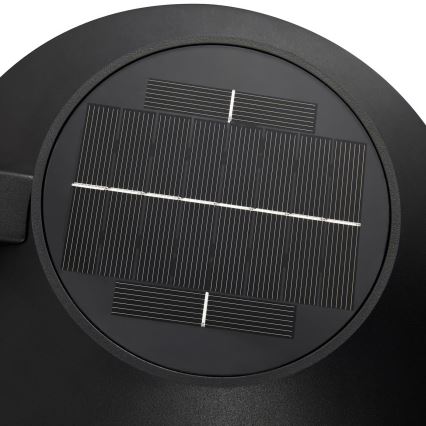 Nordlux - päikesepaneeliga LED-valgusti anduriga JUSTINA LED/5W/3,7V IP44 1800 mAh