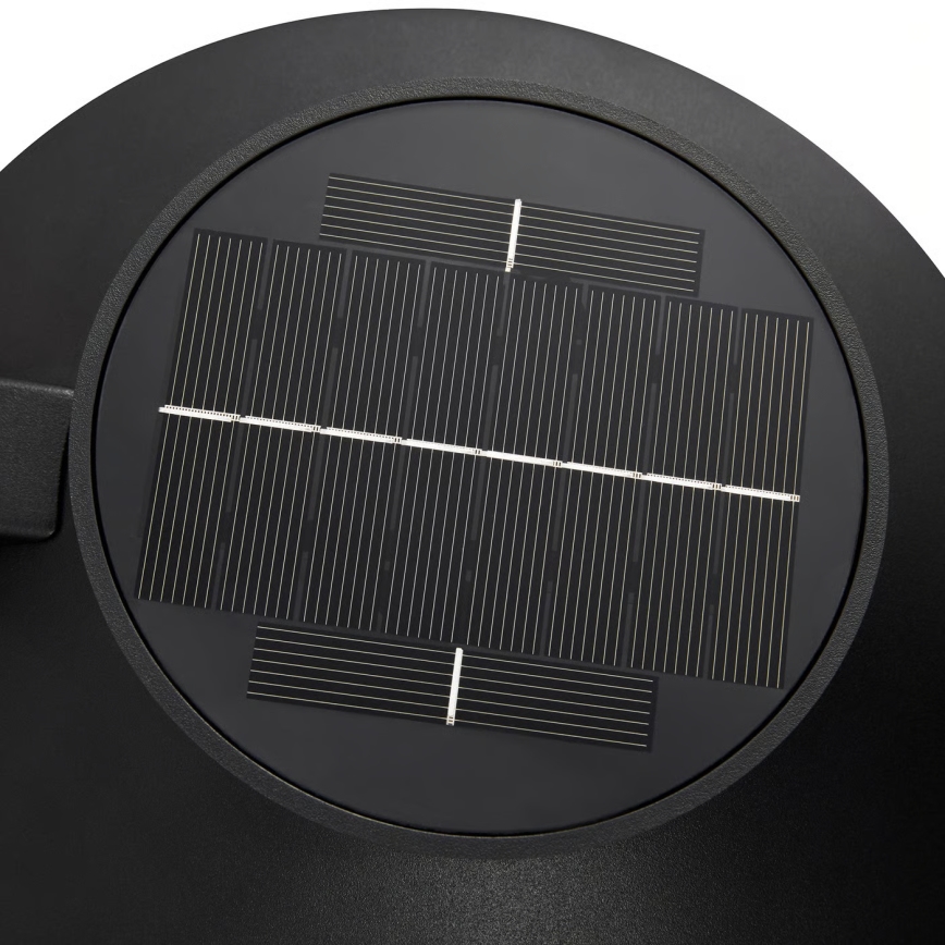 Nordlux - päikesepaneeliga LED-valgusti anduriga JUSTINA LED/5W/3,7V IP44 1800 mAh