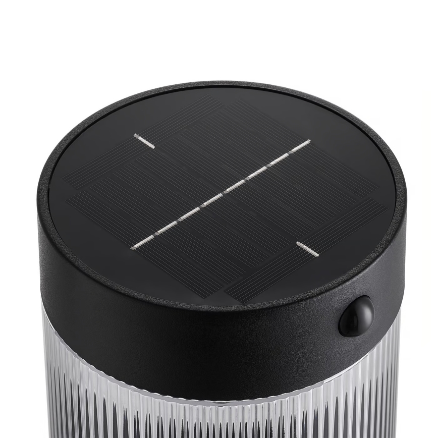 Nordlux - LED Päikesepaneeliga valgusti COUPAR LED/3,2W/5V 3000K IP44 must