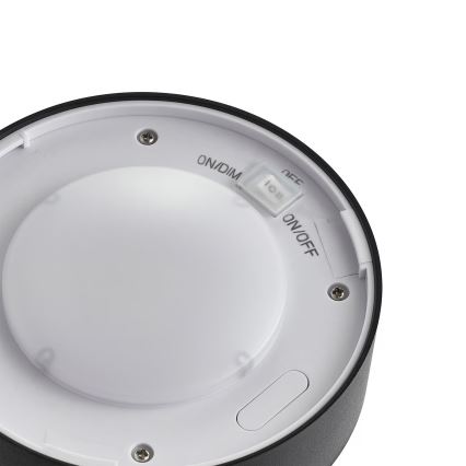 Nordlux - LED Päikesepaneeliga valgusti COUPAR LED/3,2W/5V 3000K IP44 must