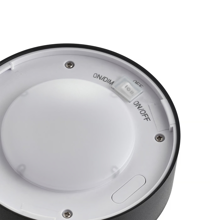 Nordlux - LED Päikesepaneeliga valgusti COUPAR LED/3,2W/5V 3000K IP44 must