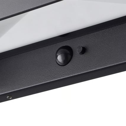 Nordlux - LED-päikesevalgusti anduriga MARCELLIO LED/5W/5V IP54 2200 mAh must