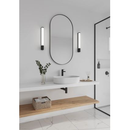 Nordlux - LED Peeglivalgusti vannituppa MALAIKA LED/6W/230V 3000K IP44 must