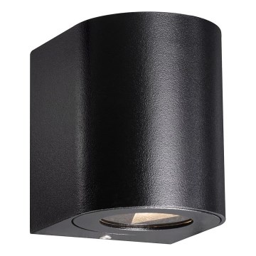 Nordlux - LED seinale paigaldatav välisvalgusti CANTO 2xLED/6W/230V IP44 must