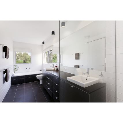 Nordlux - Hämardatav LED sihtvalgusti FALLON LONG LED/5,5W/230V must