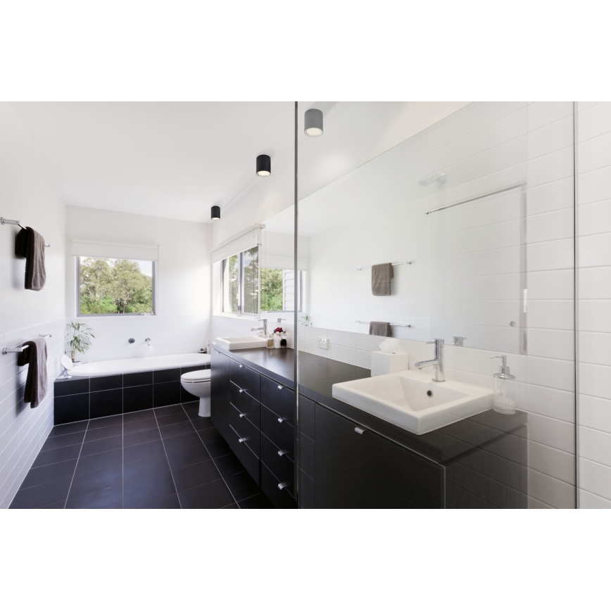 Nordlux - Hämardatav LED sihtvalgusti FALLON LONG LED/5,5W/230V must