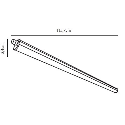 Nordlux - LED-tehniline valgusti WESTPORT LED/39W/230V 4000K IP65