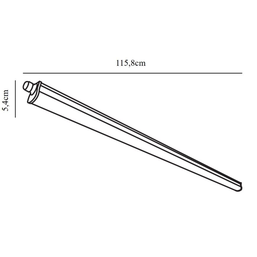 Nordlux - LED-tehniline valgusti WESTPORT LED/39W/230V 4000K IP65