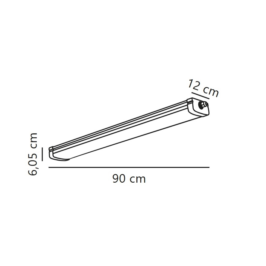 Nordlux - LED Tööstuslik valgusti BURBANK LED/31W/230V 4000K IP65
