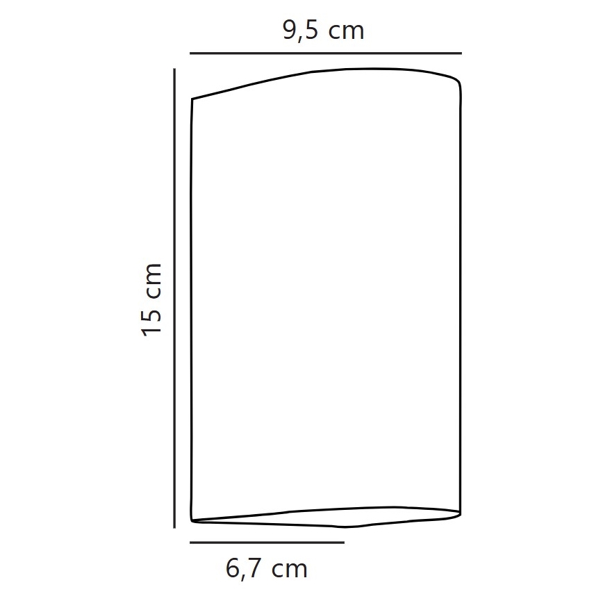 Nordlux - LED Väli seinavalgusti ASBOL LED/13,3W/230V 3000K IP44