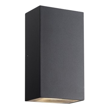 Nordlux - LED Väli seinavalgusti ROLD LED/10,5W/230V 3000K IP54 must