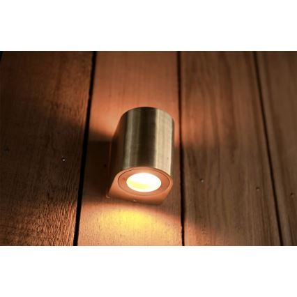 Nordlux - LED välisseinale kinnitatav seinavalgusti CANTO 2xLED/5,5W/230V IP44 kuldne