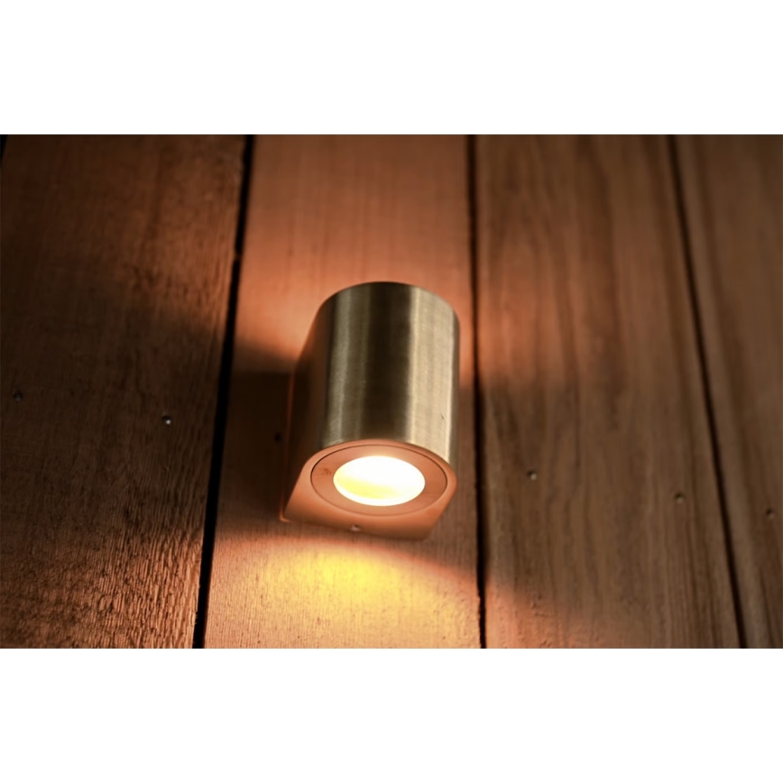 Nordlux - LED välisseinale kinnitatav seinavalgusti CANTO 2xLED/5,5W/230V IP44 kuldne