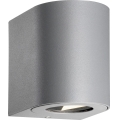 Nordlux - LED välisseinavalgusti CANTO 2xLED/5,5W/230V IP44 hall