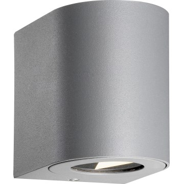 Nordlux - LED välisseinavalgusti CANTO 2xLED/5,5W/230V IP44 hall