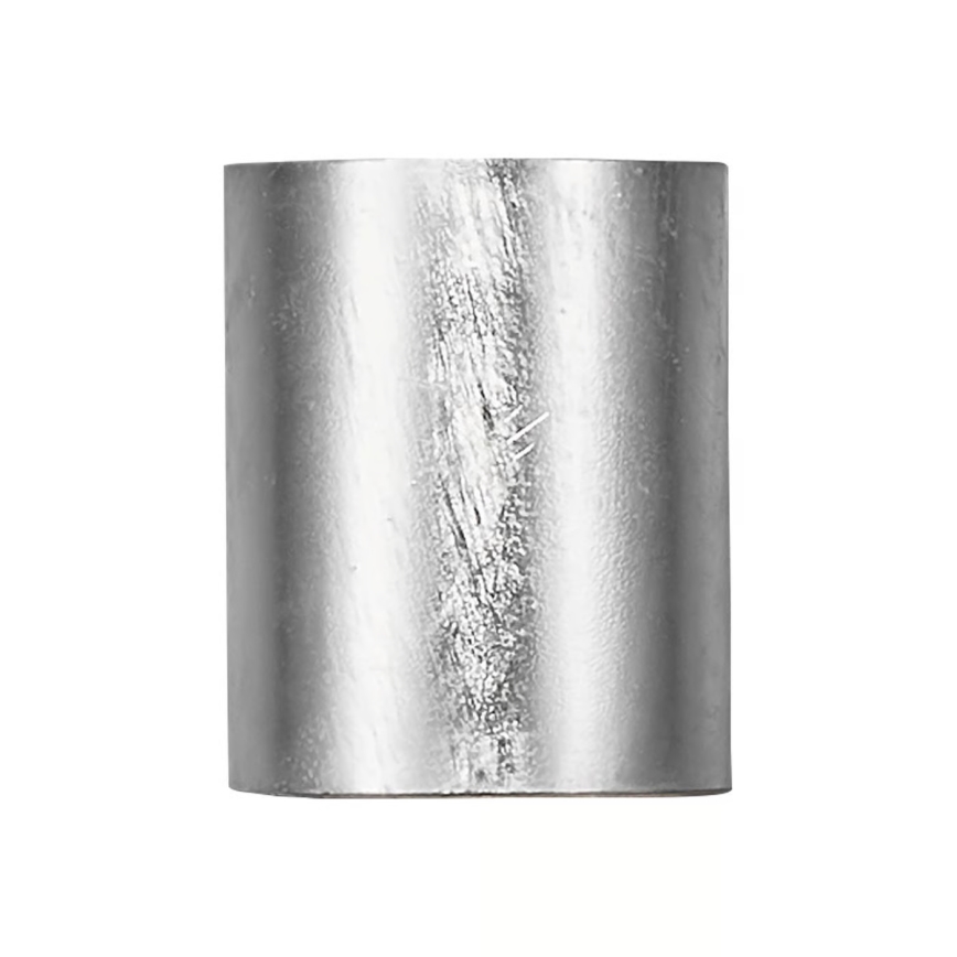 Nordlux - LED välisseinavalgusti CANTO 2xLED/6W/230V IP44 hõbedane