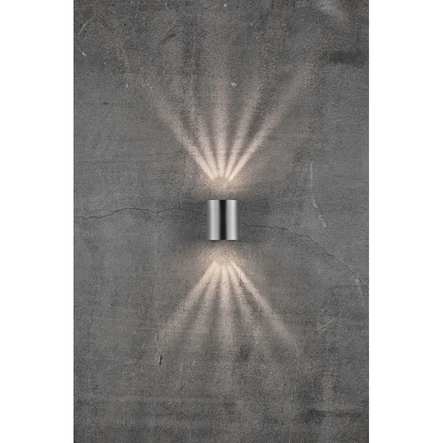Nordlux - LED välisseinavalgusti CANTO 2xLED/6W/230V IP44 roostevaba teras