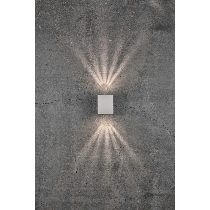 Nordlux - LED välisseinavalgusti CANTO 2xLED/6W/230V IP44 valge