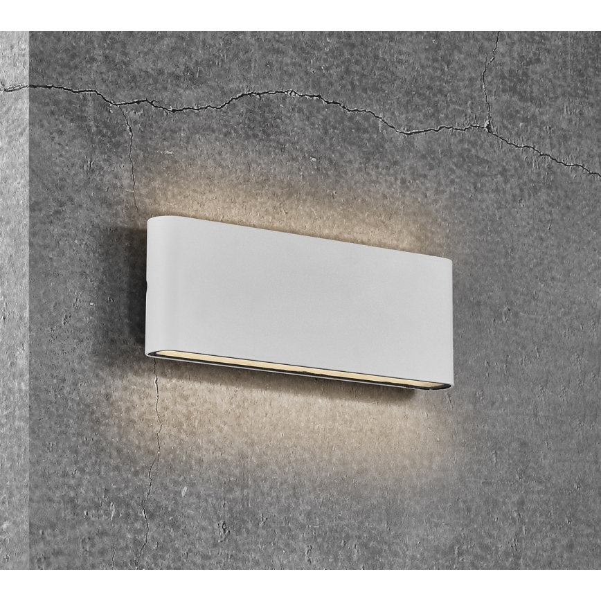 Nordlux - LED välisseinavalgusti KINVER LED/10W/230V IP54 valge