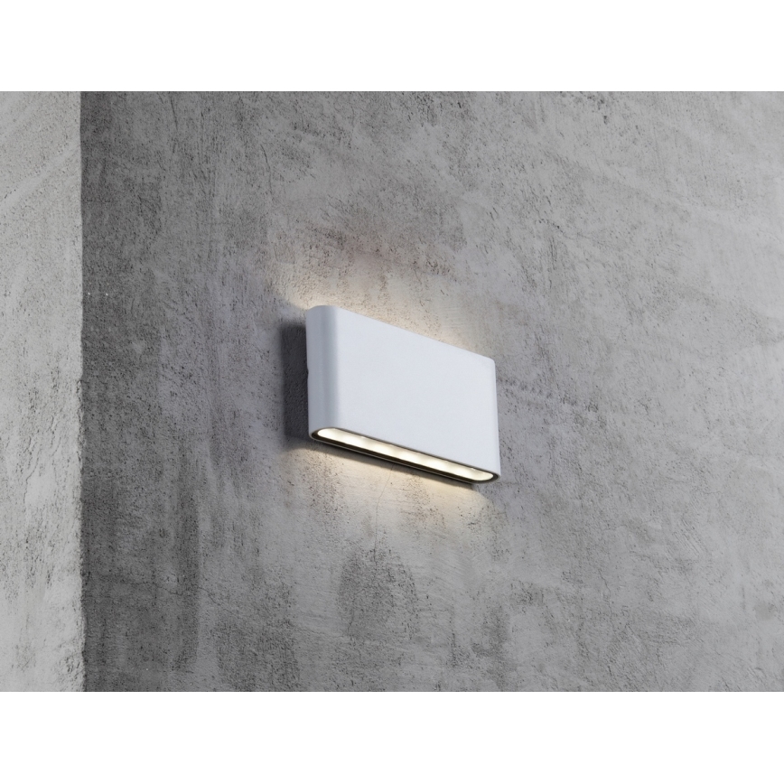 Nordlux - LED välisseinavalgusti KINVER LED/8,5W/230V IP54 valge
