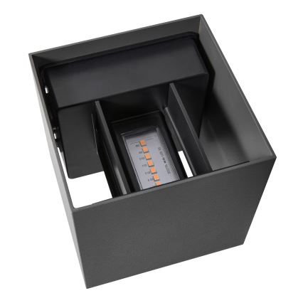 Nordlux - LED välisseinavalgusti MILDA LED/4,9W/230V IP44 antratsiit