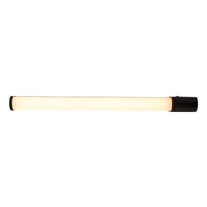 Nordlux - LED-vannitoa peegli valgusti koos pistikupesaga MALAIKA LED/15W/230V IP44 68,4cm must