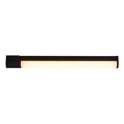 Nordlux - LED-vannitoa peegli valgusti koos pistikupesaga MALAIKA LED/15W/230V IP44 68,4cm must