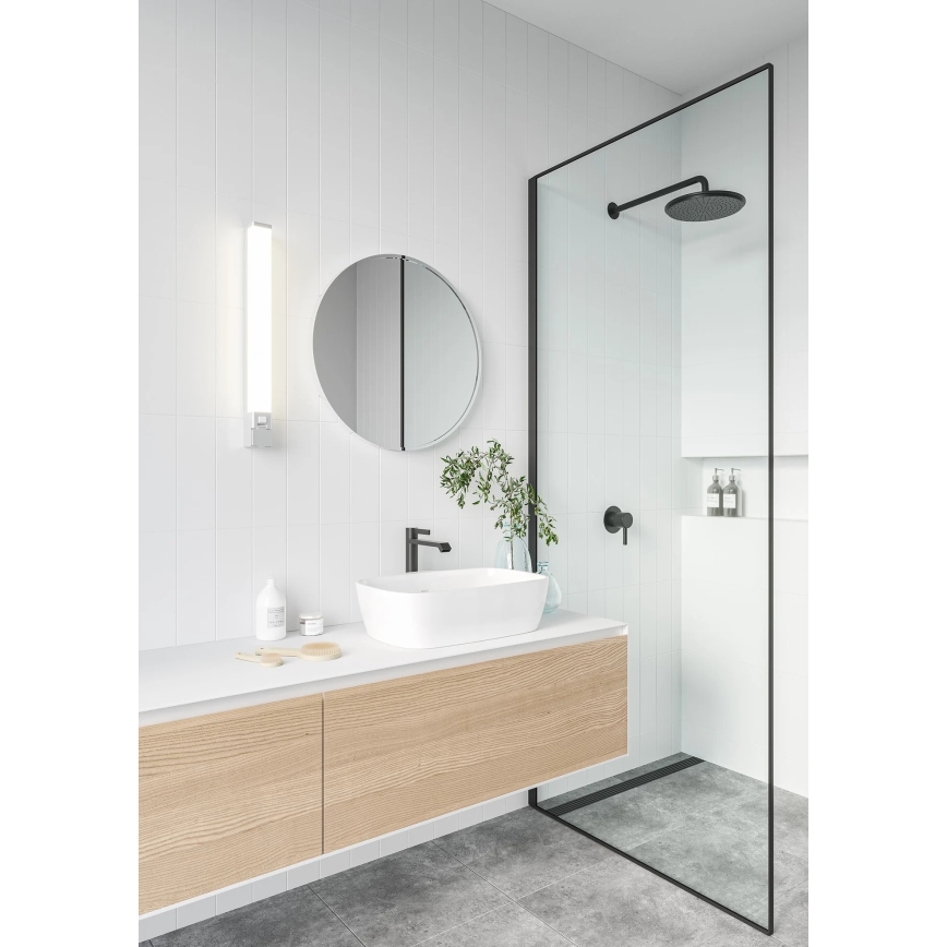 Nordlux - LED-vannitoa peegelvalgusti pistikupesaga SJAVER LED/15W/230V IP44 60 cm valge