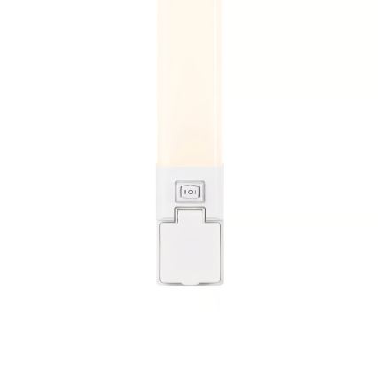 Nordlux - LED-vannitoa peegelvalgusti pistikupesaga SJAVER LED/15W/230V IP44 60 cm valge