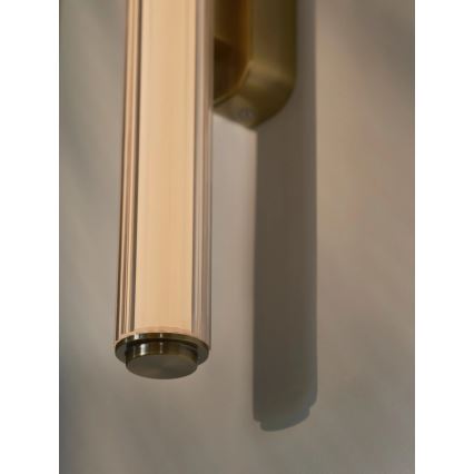 Nordlux - LED-hämardatav vannitoa seinavalgusti VIRELLE LED/12W/230V 3000/4000K IP44 messing