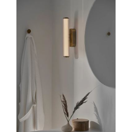 Nordlux - LED-hämardatav vannitoa seinavalgusti VIRELLE LED/8W/230V 3000/4000K IP44 messing