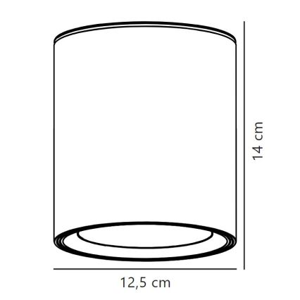 Nordlux - hämardatav vannitoa LED-spotvalgusti LANDON LED/6,5W/230V IP44 must