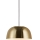 Nordlux - Lühter CERA 1xE27/60W/230V kuldne