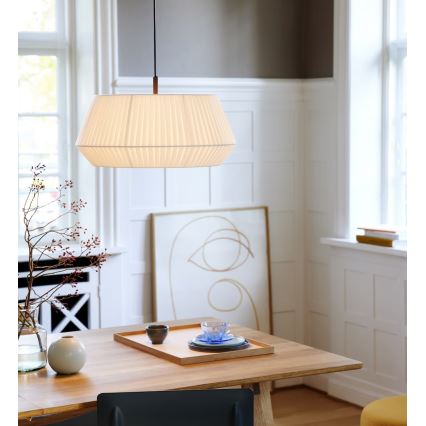 Nordlux - Lühter DICTE 1xE27/60W/230V d. 53 cm valge