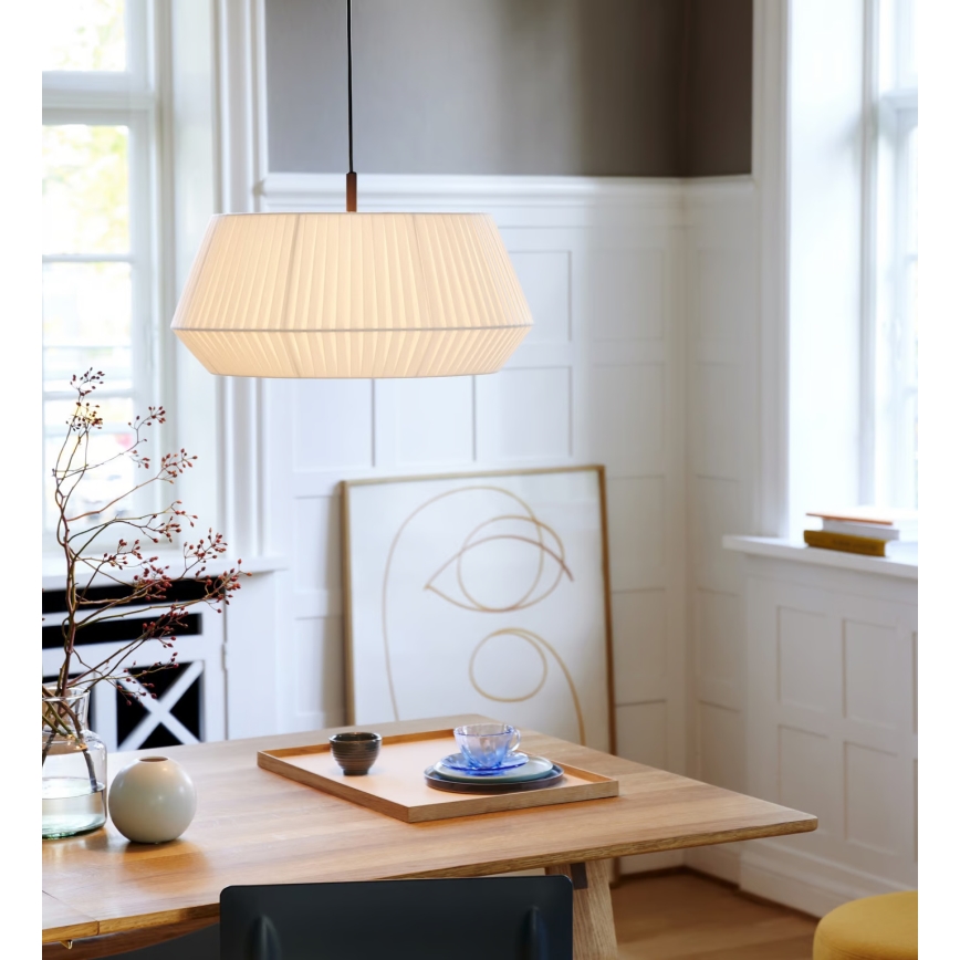 Nordlux - Lühter DICTE 1xE27/60W/230V d. 53 cm valge