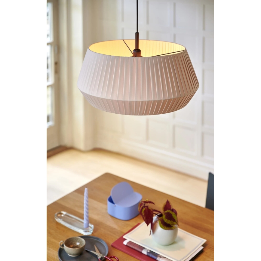 Nordlux - Lühter DICTE 1xE27/60W/230V pr.53 cm beež